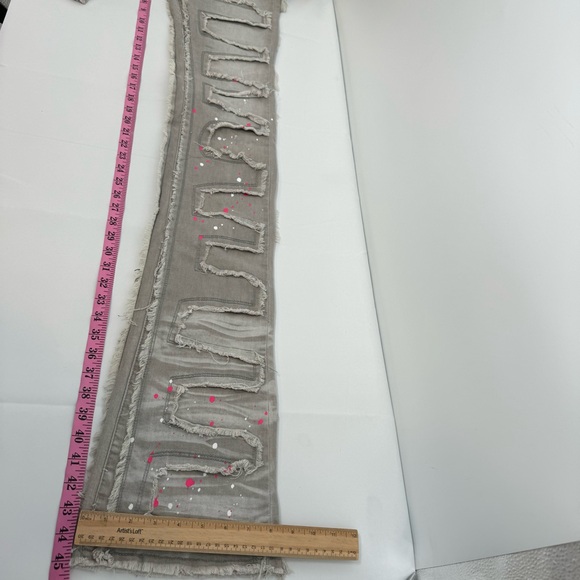 Rockstar Original RSM225 Super Stacked Flare Denim Jeans Mens 32x45 - Picture 14 of 15